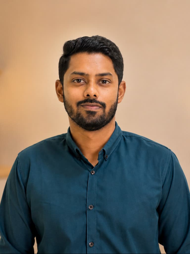 Professional portrait of Tanvir Ahmed